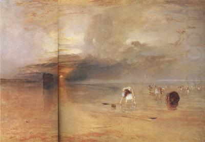 Joseph Mallord William Turner Calais sands,low water (mk31) china oil painting image